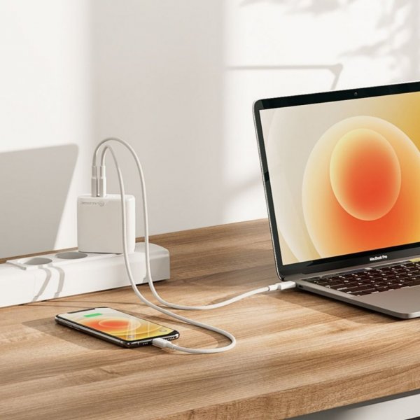 ALOGIC Rapid Power 2-ports (45+18W) GaN lader inkl. 2m USB-C ladekabel