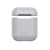 Baseus AirPods 1/2 Deksel Silikon Grå