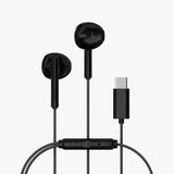 X2O Trådade Hodetelefoner USB-C Capsule 1.2m Svart