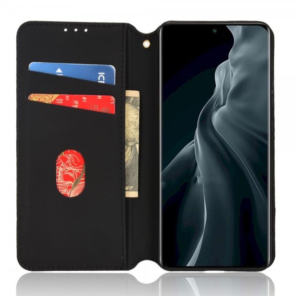 Xiaomi 12/12X Etui Rombemønster Sølv