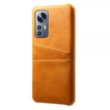 Xiaomi 12/12X Deksel med To Kortlommer Lysebrun