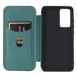 Xiaomi 12 Pro Etui Karbonfibertekstur Grønn