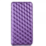 Xiaomi 12 Pro Etui Rombemønster Lilla