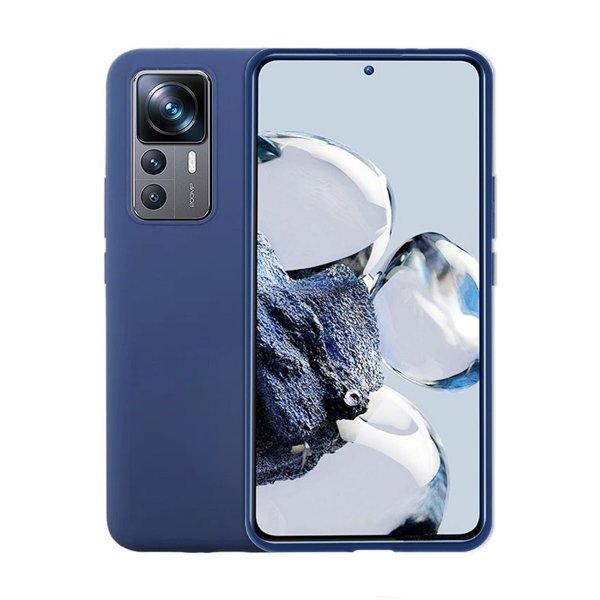 Xiaomi 12T/12T Pro Deksel Silikon Blå