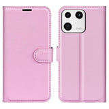 Xiaomi 13 Etui Litchi Rosa
