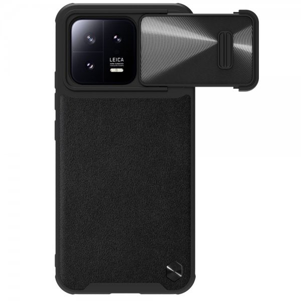 Nillkin Xiaomi 13 Deksel CamShield Leather Svart