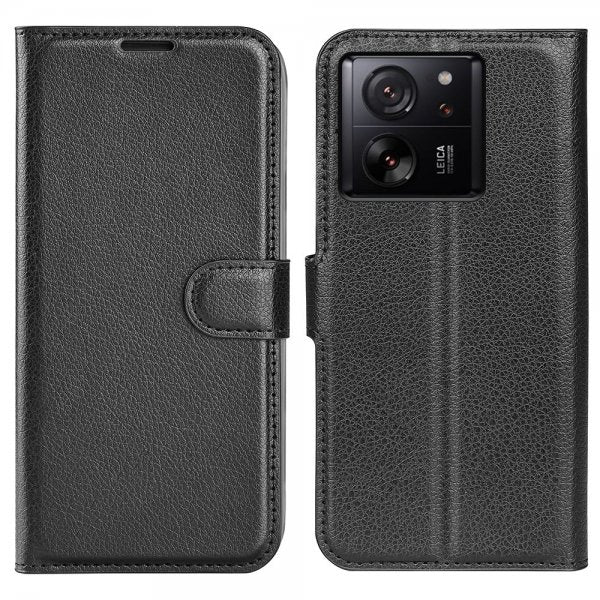 Xiaomi 13T/13T Pro Etui Litchi Svart