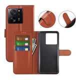 Xiaomi 13T/13T Pro Etui med Stativ Brun
