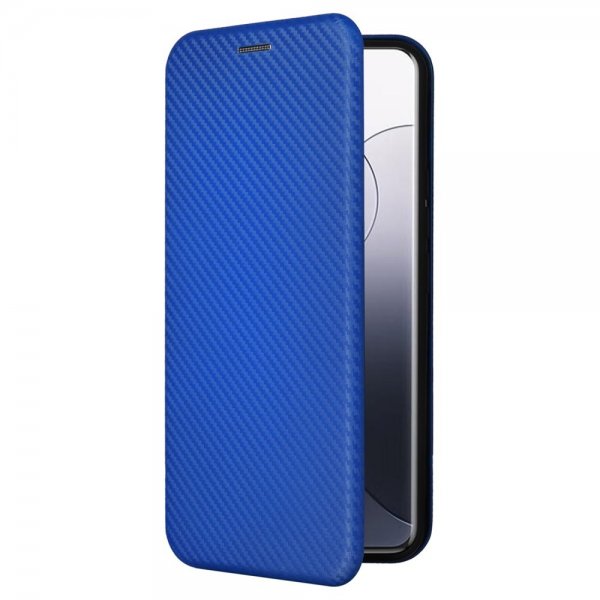 Xiaomi 14 Etui Karbonfibertekstur Blå