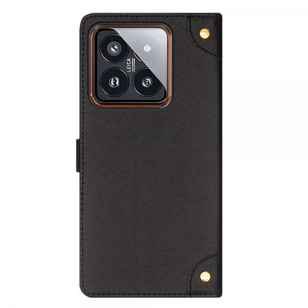 Xiaomi 14 Etui med Stropp Brun