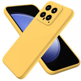 Xiaomi 14 Deksel med Stropp Silikon Gul