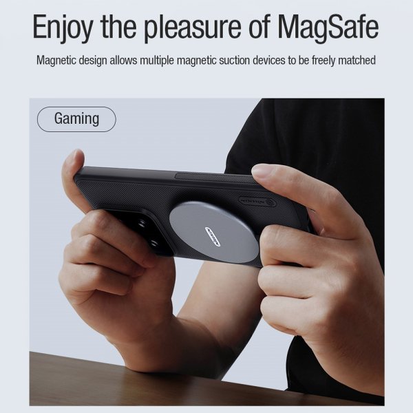 Nillkin Xiaomi 14 Deksel Super Frosted Shield Pro MagSafe Grønn