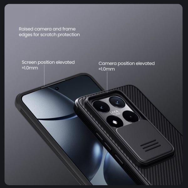 Nillkin Xiaomi 14T Deksel CamShield Pro Blå