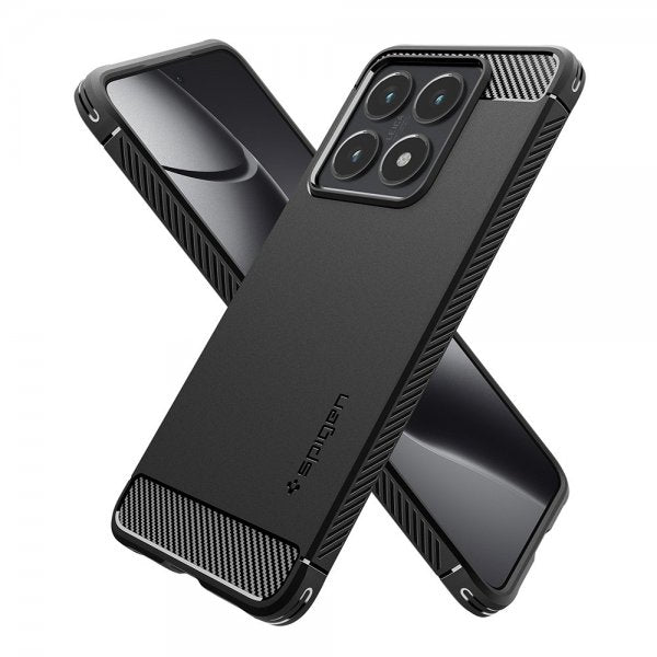 Spigen Xiaomi 14T Deksel Rugged Armor Matte Black