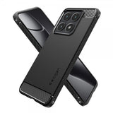 Spigen Xiaomi 14T Deksel Rugged Armor Matte Black