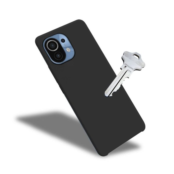 Xiaomi Mi 11 Deksel Silikon Svart