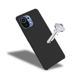 Xiaomi Mi 11 Deksel Silikon Svart
