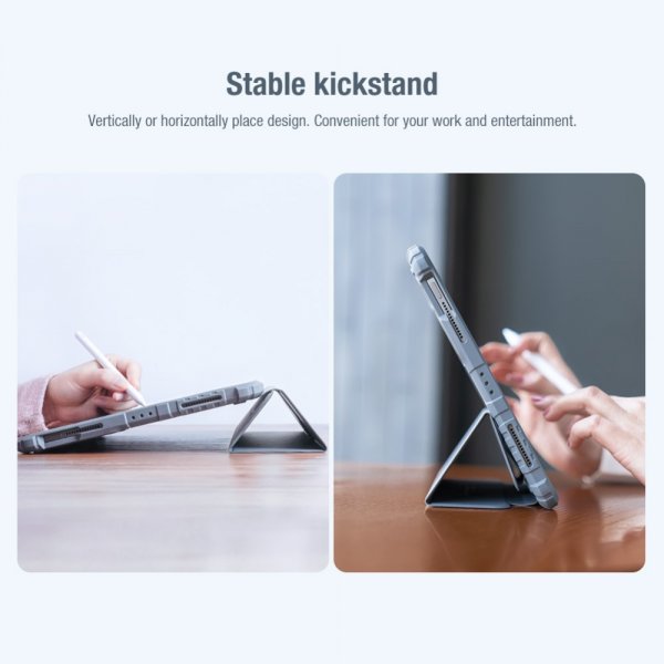 Nillkin Xiaomi Pad 6 Etui Bumper Leather Case Pro Svart