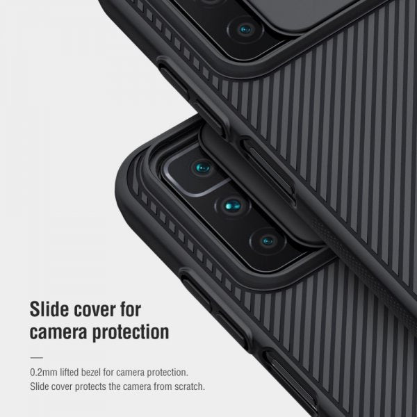Nillkin Xiaomi Redmi 10 Deksel CamShield Blå