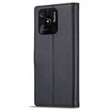Lc.Imeeke Xiaomi Redmi 10C Etui med Kortlomme stativfunksjon Svart