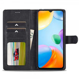 Lc.Imeeke Xiaomi Redmi 10C Etui med Kortlomme stativfunksjon Svart
