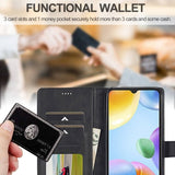Lc.Imeeke Xiaomi Redmi 10C Etui med Kortlomme stativfunksjon Svart