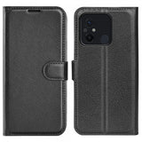 Xiaomi Redmi 12C Etui Litchi Svart