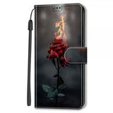 Xiaomi Redmi 12C Etui Motiv Brenning Rosor