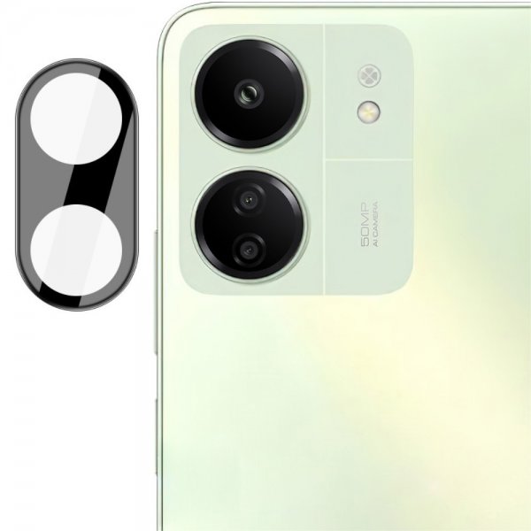 Imak Xiaomi Redmi 13C Kamerabeskytter i Herdet Glass Svart