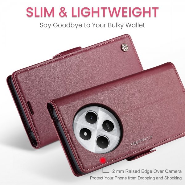CaseMe Xiaomi Redmi 14C Etui 023 Series Rød