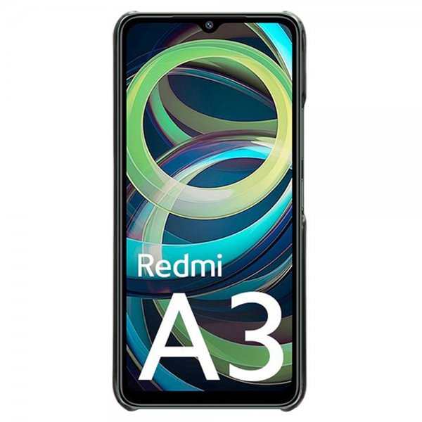 Xiaomi Redmi A3 Deksel med To Kortlommer Svart