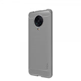 Mofi Xiaomi Redmi K30 Pro Deksel Børstet Karbonfibertekstur Grå