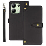 Xiaomi Redmi Note 13 4G Etui med Stropp Svart