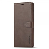 Lc.Imeeke Xiaomi Redmi Note 13 5G Etui med Kortlomme stativfunksjon Brun