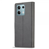 Lc.Imeeke Xiaomi Redmi Note 13 5G Etui med Kortlomme stativfunksjon Grå