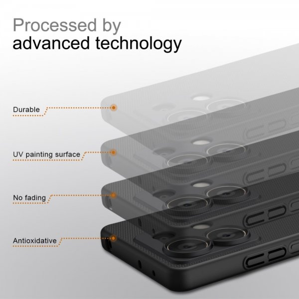 Nillkin Xiaomi Redmi Note 13 5G Deksel Super Frosted Shield Rød