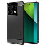 Spigen Xiaomi Redmi Note 13 Pro 5G Deksel Rugged Armor Matte Black