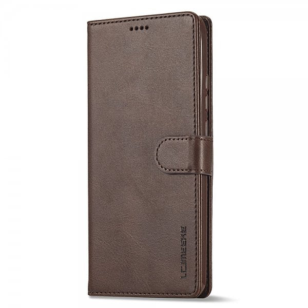 Lc.Imeeke Xiaomi Redmi Note 13 Pro 5G Etui med Kortlomme stativfunksjon Brun
