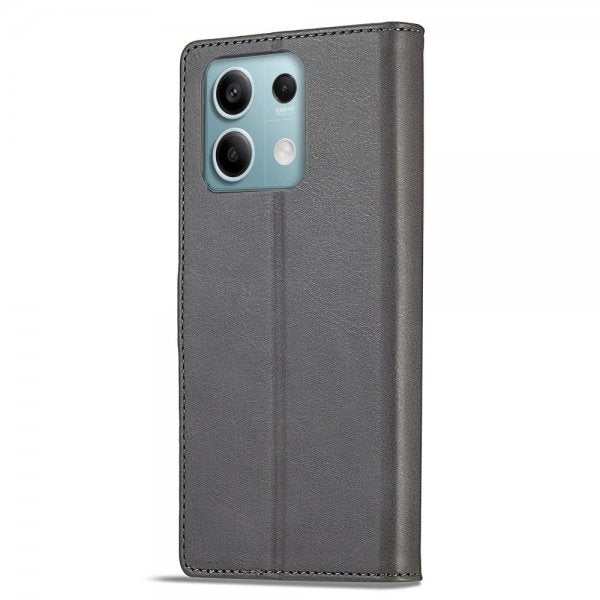 Lc.Imeeke Xiaomi Redmi Note 13 Pro 5G Etui med Kortlomme stativfunksjon Grå