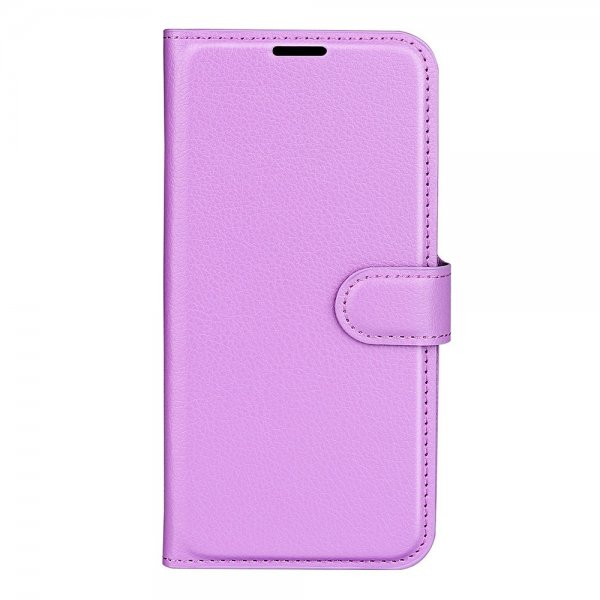 Xiaomi Redmi Note 13 Pro Plus 5G Etui Litchi Lilla