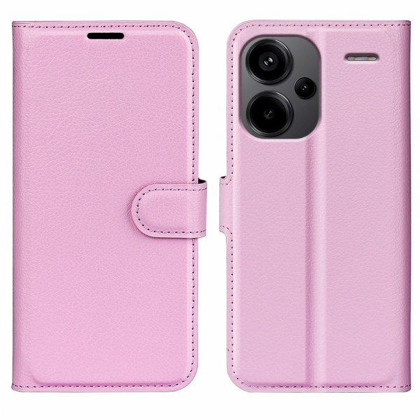 Xiaomi Redmi Note 13 Pro Plus 5G Etui Litchi Rosa