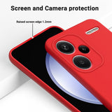 Xiaomi Redmi Note 13 Pro Plus 5G Deksel med Stropp Silikon Rød