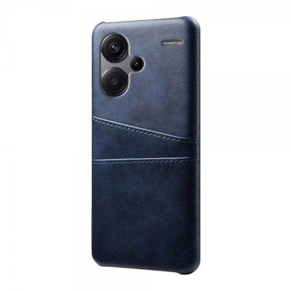 Xiaomi Redmi Note 13 Pro Plus 5G Deksel med To Kortlommer Blå