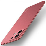 Mofi Xiaomi Redmi Note 13 Pro 5G Deksel Matte Shield Rød