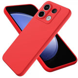 Xiaomi Redmi Note 13 Pro 5G Deksel med Stropp Silikon Rød