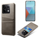 Xiaomi Redmi Note 13 Pro 5G Deksel med To Kortlommer Grå