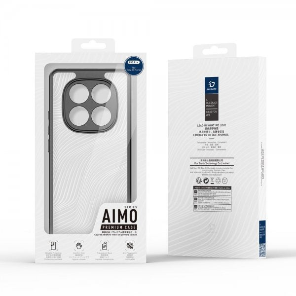 Dux Ducis Xiaomi Redmi Note 14 Pro 5G Deksel Aimo Series Svart