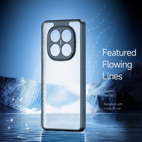 Dux Ducis Xiaomi Redmi Note 14 Pro+ 5G Deksel Aimo Series Svart