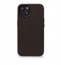 iPhone 14 Plus Deksel Leather Backcover Brun