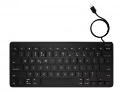 USB-C Keyboard Wired Black Nordic